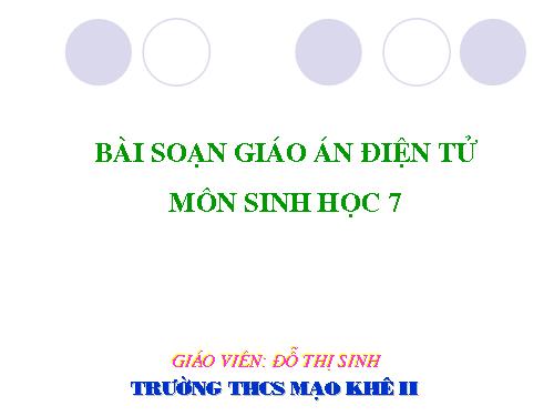 Bài 53. Môi trường sống và sự vận động, di chuyển