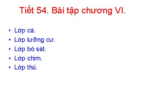 Bài 63. Ôn tập