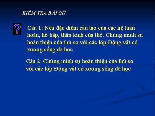 Bài 48. Đa dạng của lớp Thú: Bộ Thú huyệt, bộ Thú túi