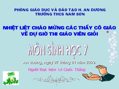 Bài 35. Ếch đồng