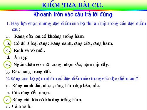 Bài 51. Đa dạng của lớp Thú: Các bộ Móng guốc và bộ Linh trưởng