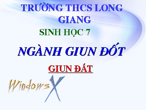 Bài 15. Giun đất