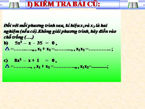 Các bài Luyện tập