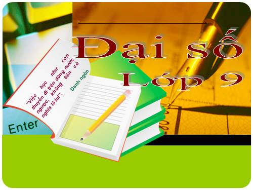 Chương III. §1. Phương trình bậc nhất hai ẩn