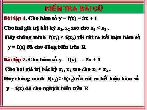 Chương II. §2. Hàm số bậc nhất