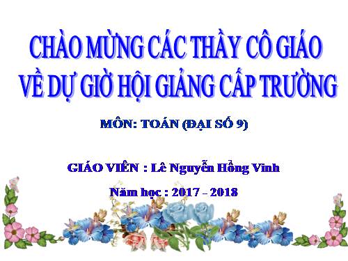 Chương II. §4. Đường thẳng song song và đường thẳng cắt nhau