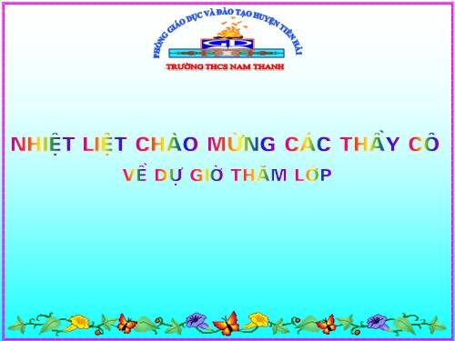 Chương II. §4. Đường thẳng song song và đường thẳng cắt nhau
