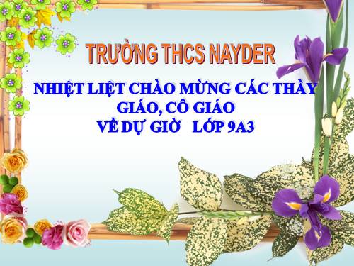 Ôn tập Chương I. Căn bậc hai. Căn bậc ba