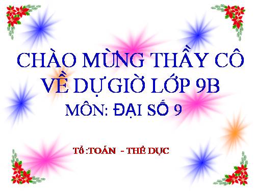 Chương II. §2. Hàm số bậc nhất