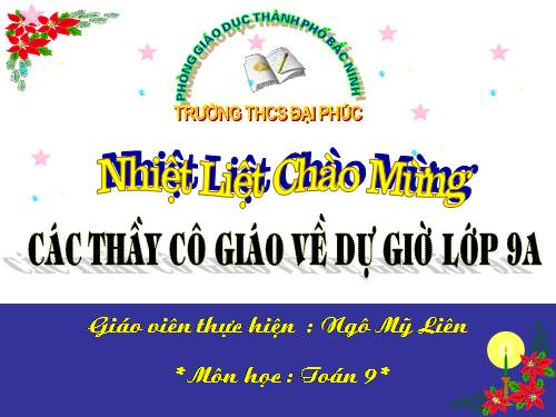 Chương I. §9. Căn bậc ba