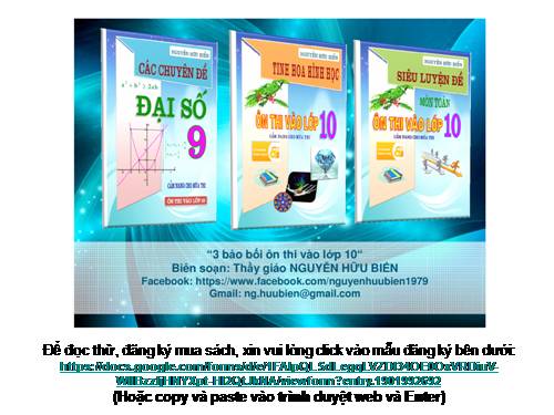 Các bài Luyện tập