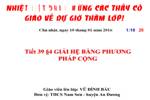 Chương III. §4. Giải hệ phương trình bằng phương pháp cộng đại số