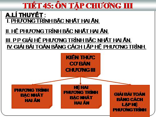 Chương III. §1. Phương trình bậc nhất hai ẩn