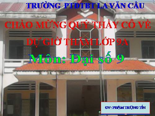 Chương II. §1. Nhắc lại và bổ sung các khái niệm về hàm số