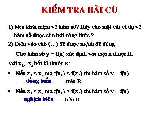 Chương II. §2. Hàm số bậc nhất