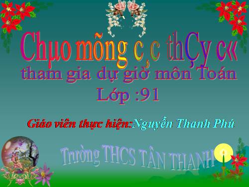 Chương II. §4. Đường thẳng song song và đường thẳng cắt nhau