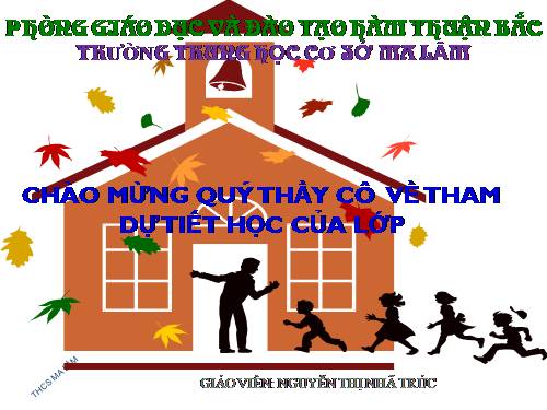 Ôn tập Chương II. Hàm số bậc nhất