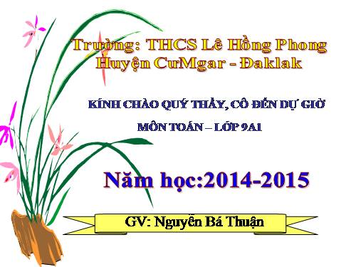 Chương I. §9. Căn bậc ba