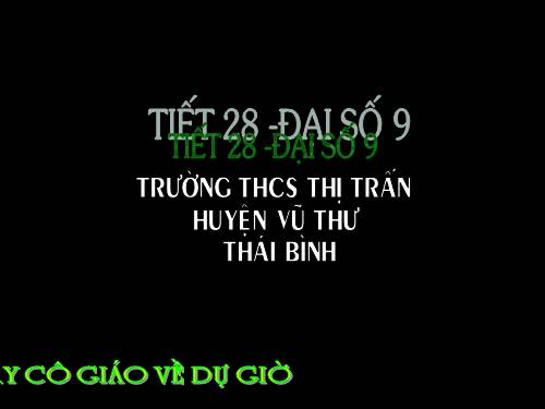Các bài Luyện tập