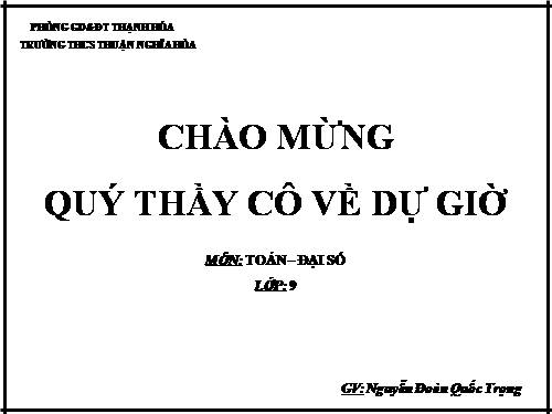 Chương IV. §5. Công thức nghiệm thu gọn