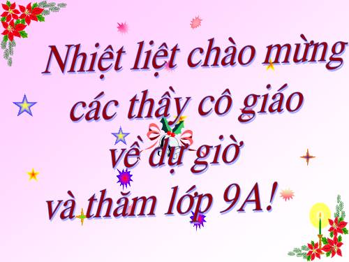 Chương IV. §7. Phương trình quy về phương trình bậc hai