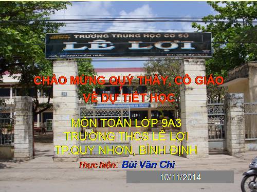 Chương II. §4. Đường thẳng song song và đường thẳng cắt nhau