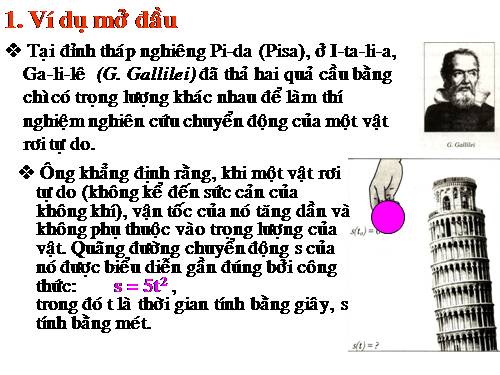 Chương IV. §1. Hàm số y = ax² (a ≠ 0)