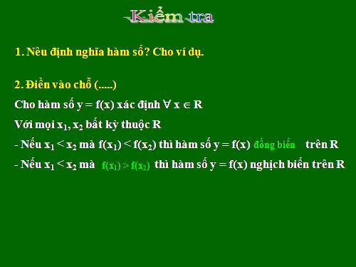 Chương II. §2. Hàm số bậc nhất