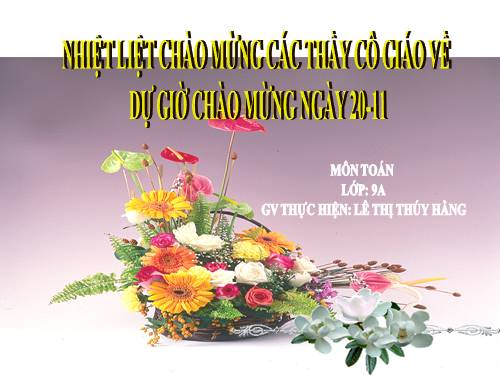 Chương II. §4. Đường thẳng song song và đường thẳng cắt nhau