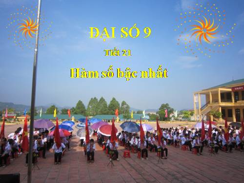 Chương II. §2. Hàm số bậc nhất