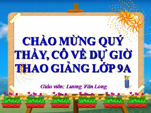 Chương II. §2. Hàm số bậc nhất