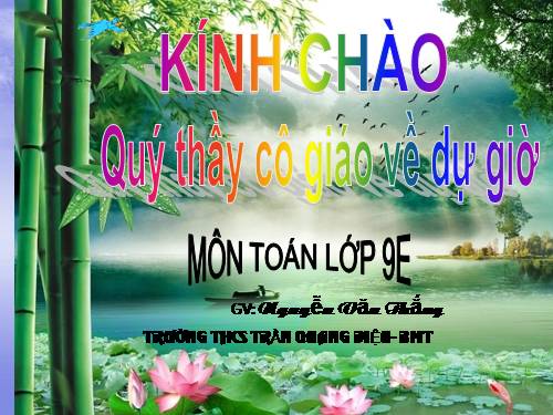 Chương IV. §7. Phương trình quy về phương trình bậc hai