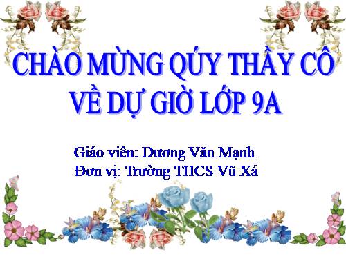Chương IV. §7. Phương trình quy về phương trình bậc hai