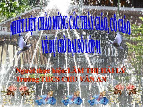 Ôn tập Chương I. Căn bậc hai. Căn bậc ba