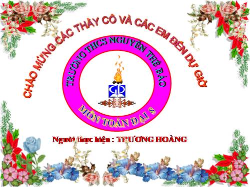 Chương IV. §8. Giải bài toán bằng cách lập phương trình