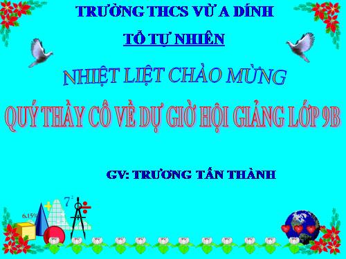 Chương II. §5. Hệ số góc của đường thẳng y = ax + b (a ≠ 0)
