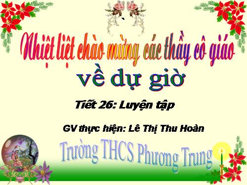 Các bài Luyện tập