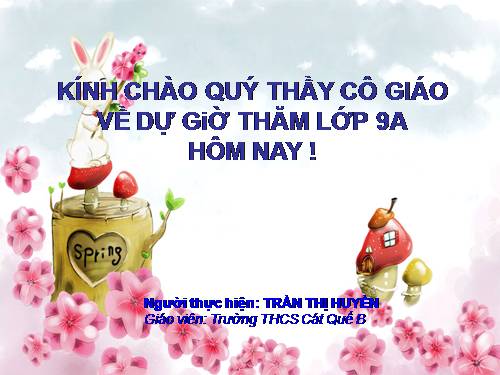 Các bài Luyện tập