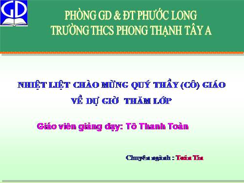Chương II. §2. Hàm số bậc nhất