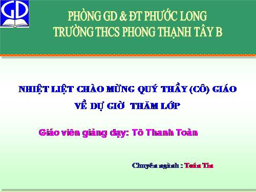 Các bài Luyện tập