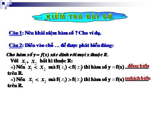 Chương II. §2. Hàm số bậc nhất