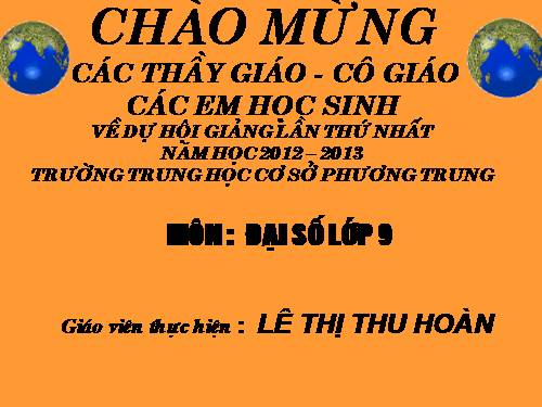 Chương II. §2. Hàm số bậc nhất