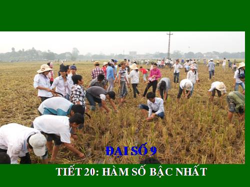 Chương II. §2. Hàm số bậc nhất