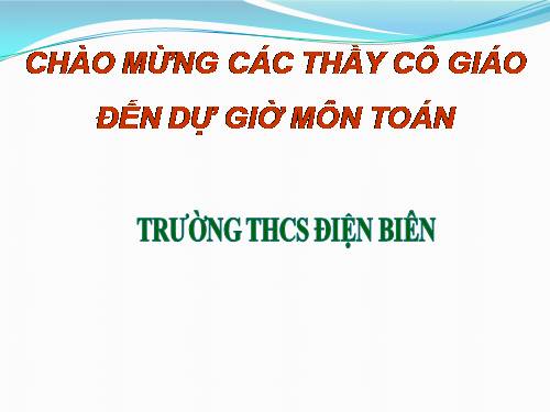 Chương II. §2. Hàm số bậc nhất