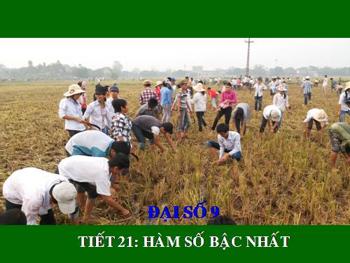 Chương II. §2. Hàm số bậc nhất