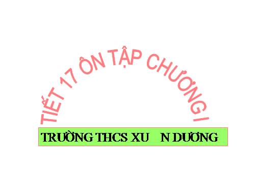 Ôn tập Chương I. Căn bậc hai. Căn bậc ba