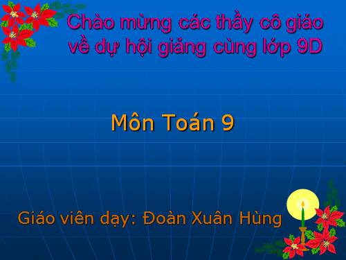 Chương II. §2. Hàm số bậc nhất