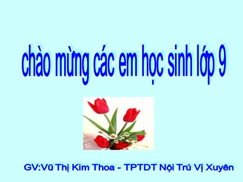 Chương II. §2. Hàm số bậc nhất