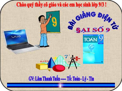 Chương IV. §7. Phương trình quy về phương trình bậc hai