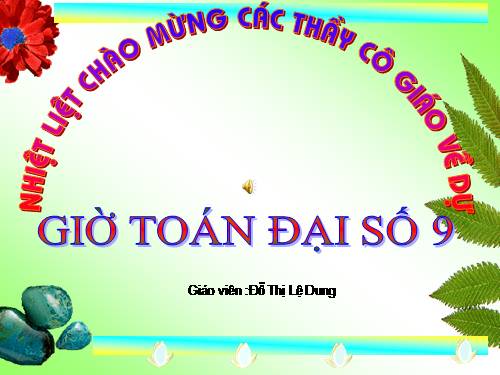 Chương IV. §6. Hệ thức Vi-ét và ứng dụng